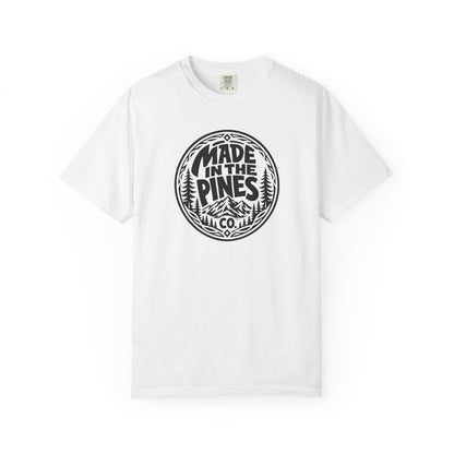 Made in the Pines T-shirt | Badge, Pine Forest Design