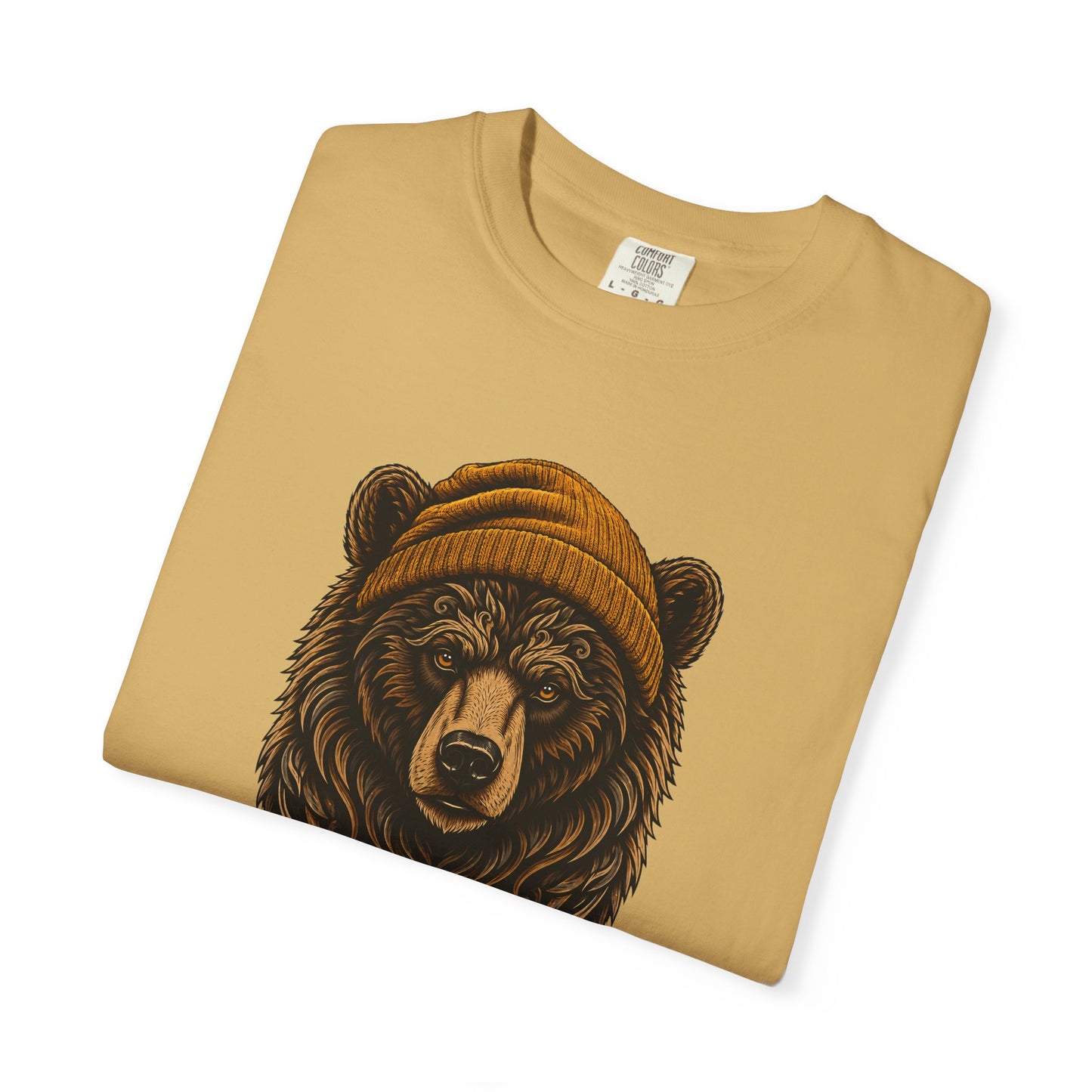 Outdoorsy Bear Camping Cabin Hiking Tee