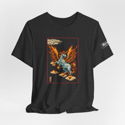 Mythical Pegasus Illustration Tee