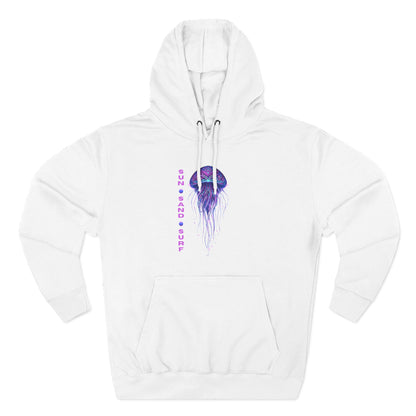 Jellyfish Sun, Sand, Surf Hoodie
