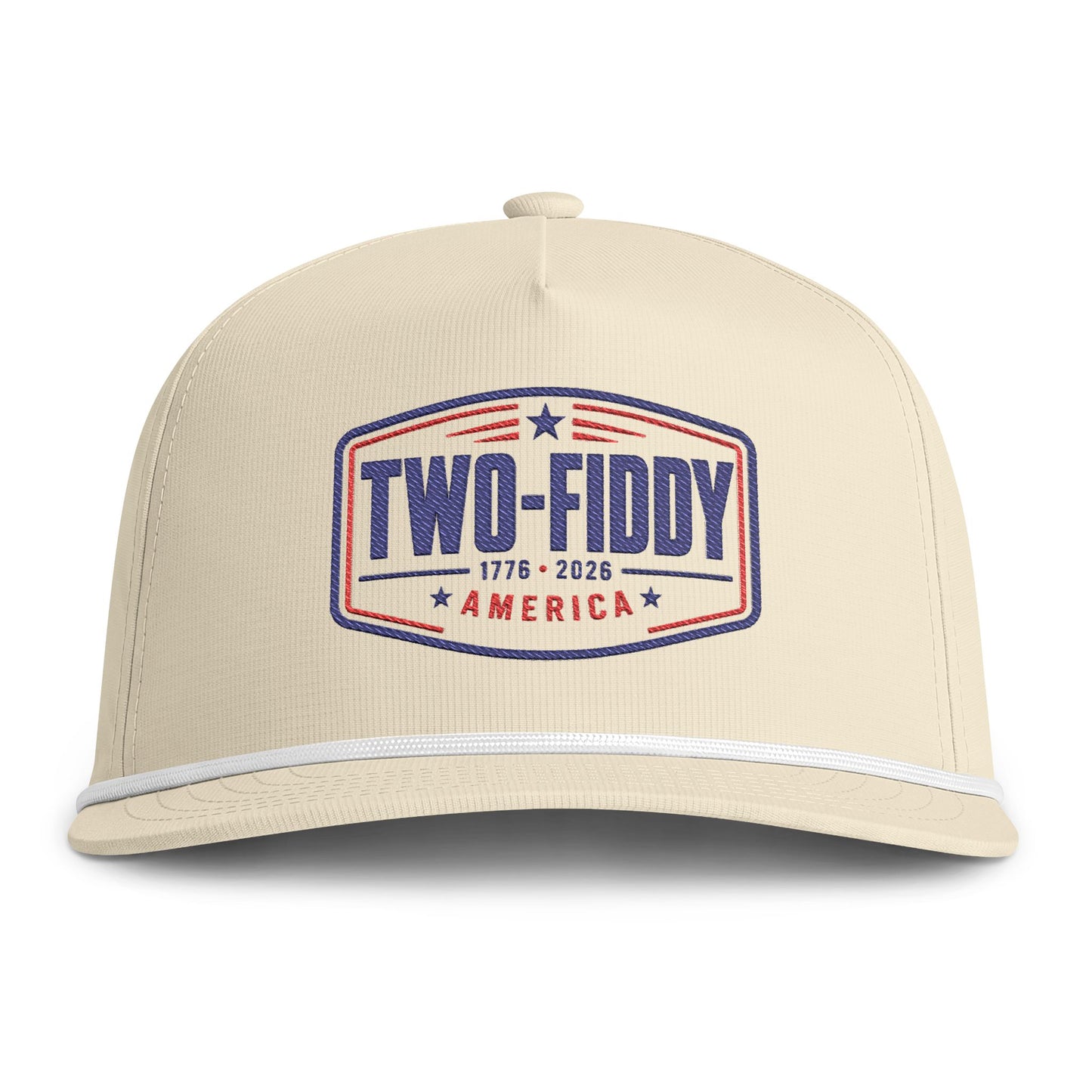 Two-Fiddy America Logo Sunwashed Rope Cap | Vintage Flag Hat