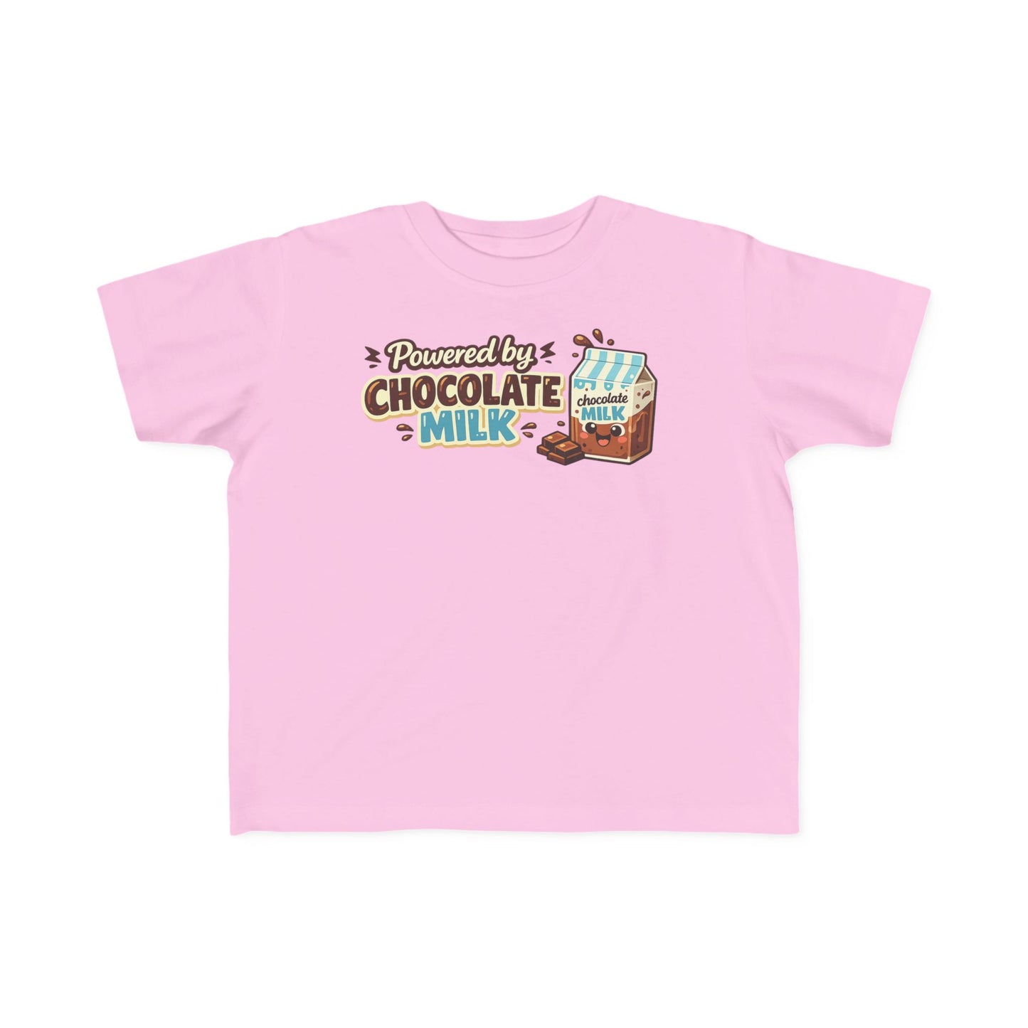Powered by Chocolate Milk Toddler Tee