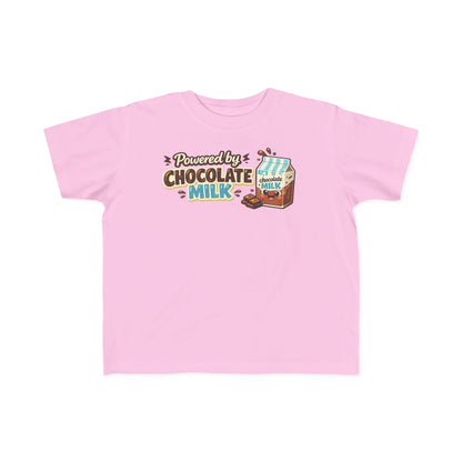 Powered by Chocolate Milk Toddler Tee
