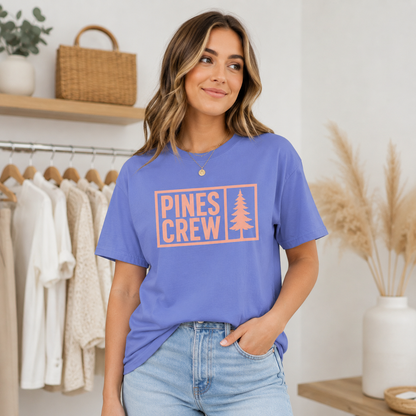 Pines Crew Pine Tree Graphic Tee