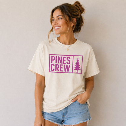 Pines Crew Pine Tree Graphic Tee