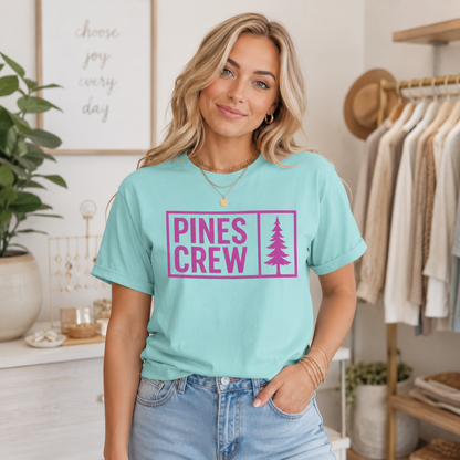 Pines Crew Pine Tree Graphic Tee