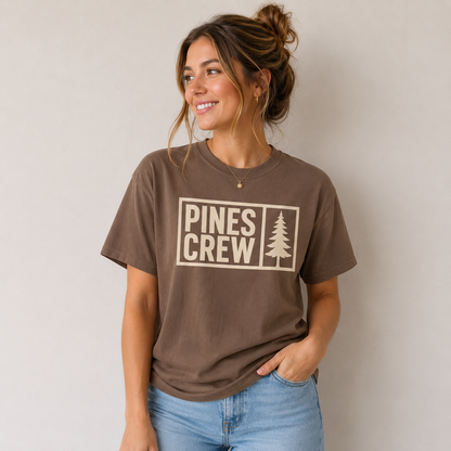 Pines Crew Pine Tree Graphic Tee