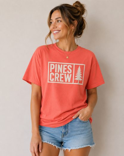Pines Crew Pine Tree Graphic Tee