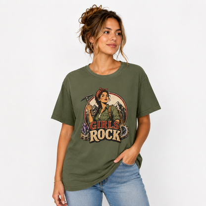 Rockhounding Retro Woman T-Shirt