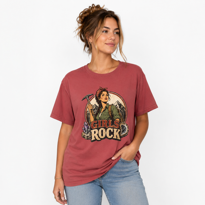 Rockhounding Retro Woman T-Shirt
