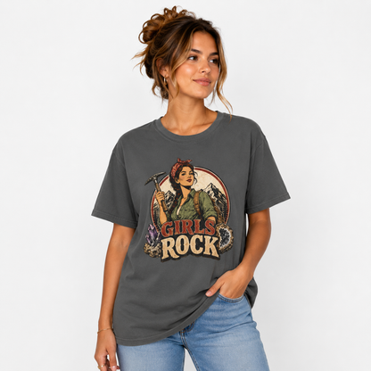 Rockhounding Retro Woman T-Shirt