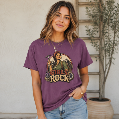 Rockhounding Retro Woman T-Shirt
