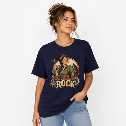 Rockhounding Retro Woman T-Shirt