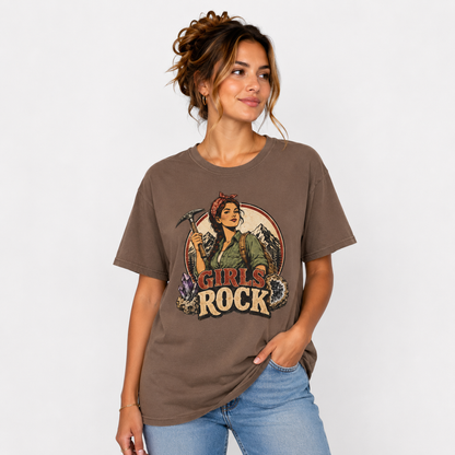 Rockhounding Retro Woman T-Shirt