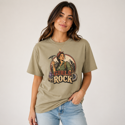 Rockhounding Retro Woman T-Shirt