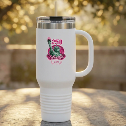 Statue of Liberty 250th Anniversary Travel Mug | 40oz Insulated Tumbler