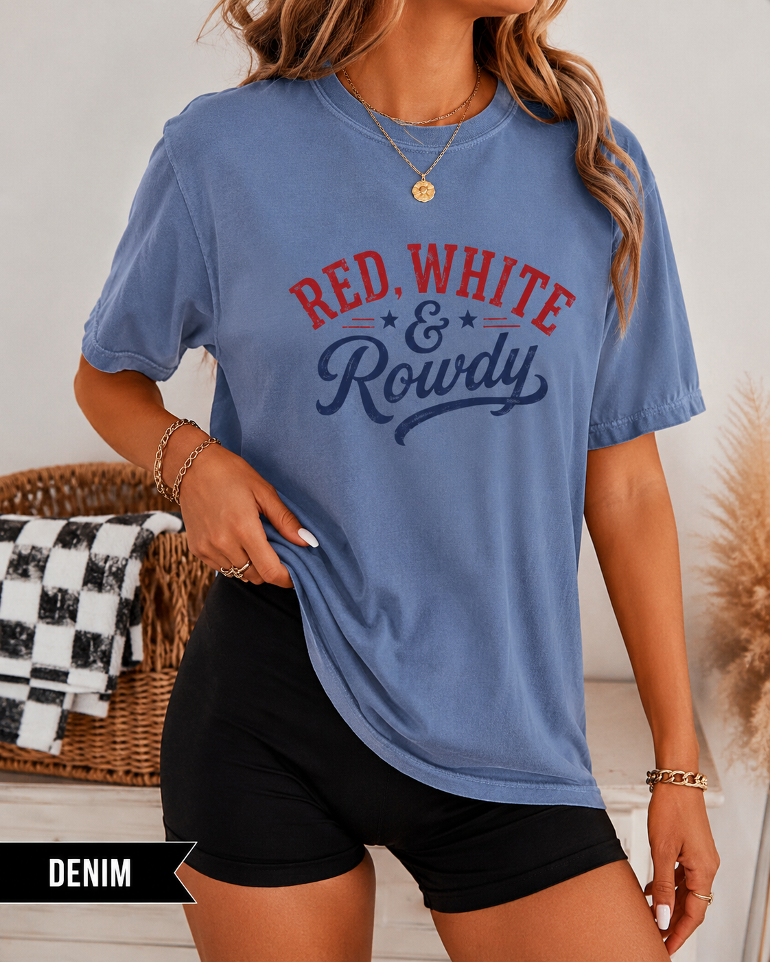 Red, White & Rowdy 4th of July T-Shirt