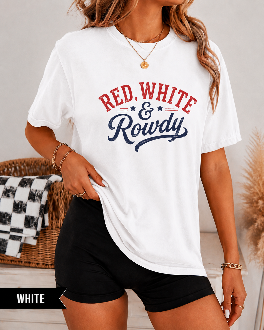 Red, White & Rowdy 4th of July T-Shirt