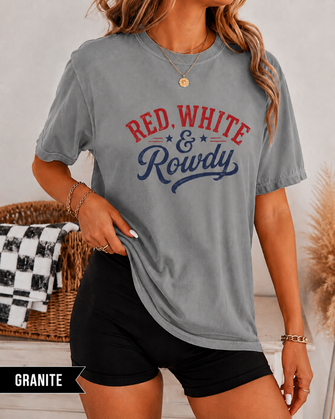 Red, White & Rowdy 4th of July T-Shirt