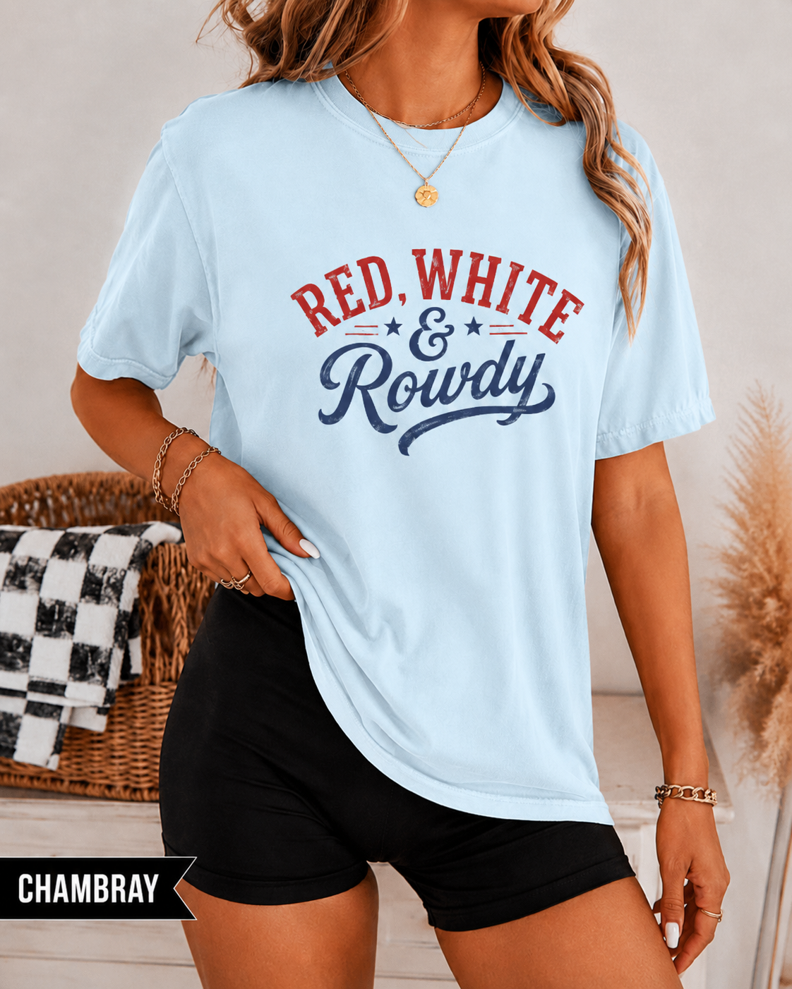 Red, White & Rowdy 4th of July T-Shirt