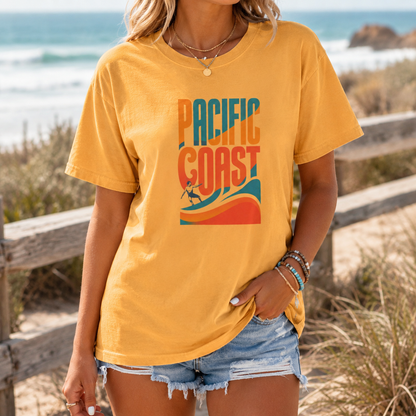 Pacific Coast Surf Wave T-Shirt