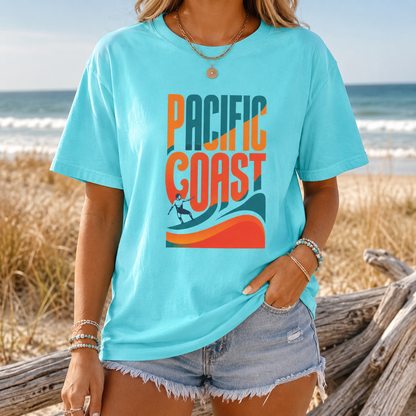 Pacific Coast Surf Wave T-Shirt
