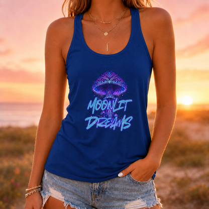 Moonlit Dreams Mushroom Tank Top