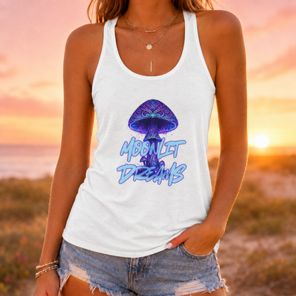 Moonlit Dreams Mushroom Tank Top
