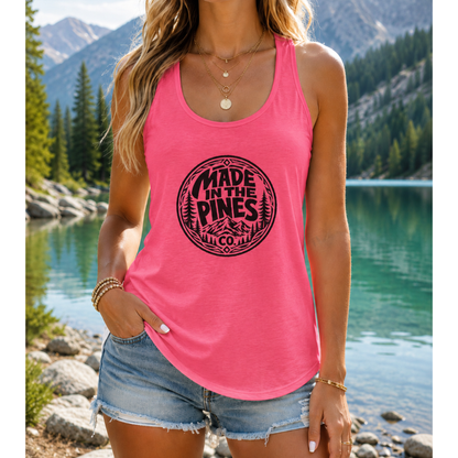 Made in the Pines Womens Ideal Racerback Tank