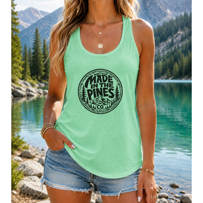 Made in the Pines Womens Ideal Racerback Tank