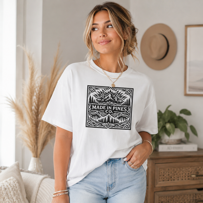 Made in the Pines Co Tribal Badge T-shirt