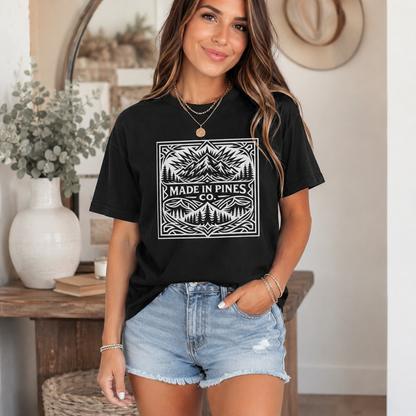 Made in the Pines Co Tribal Badge T-shirt