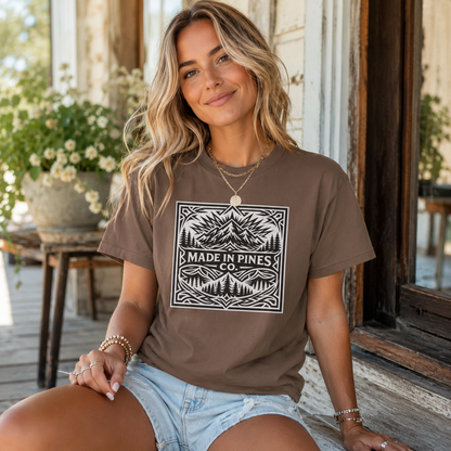 Made in the Pines Co Tribal Badge T-shirt