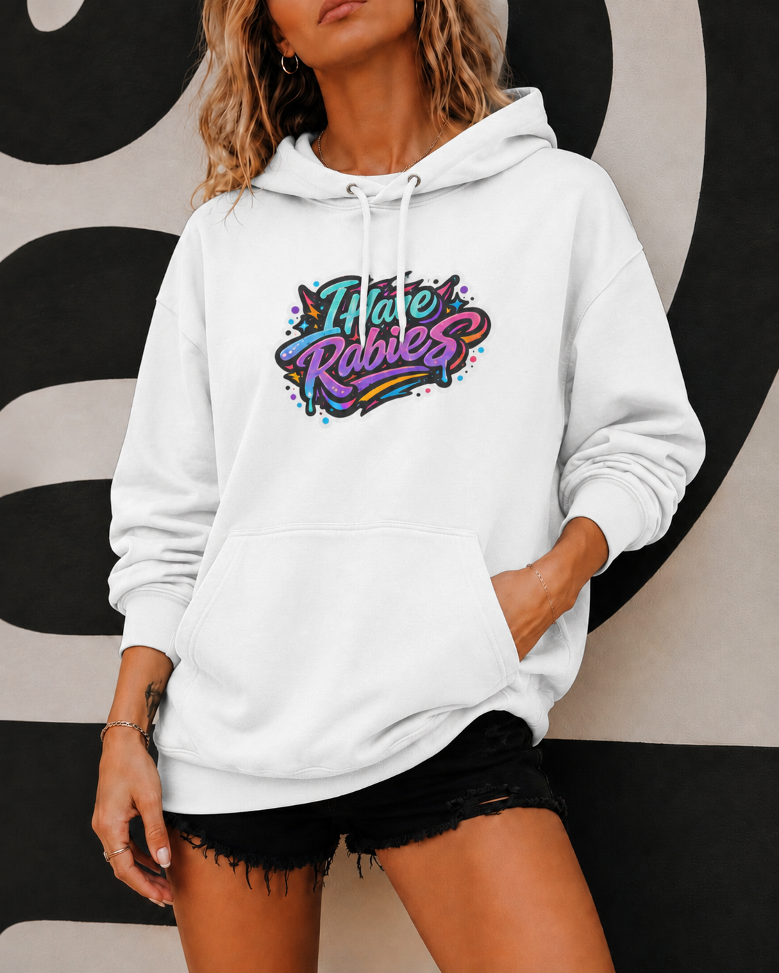 I Have Rabies Hoodie