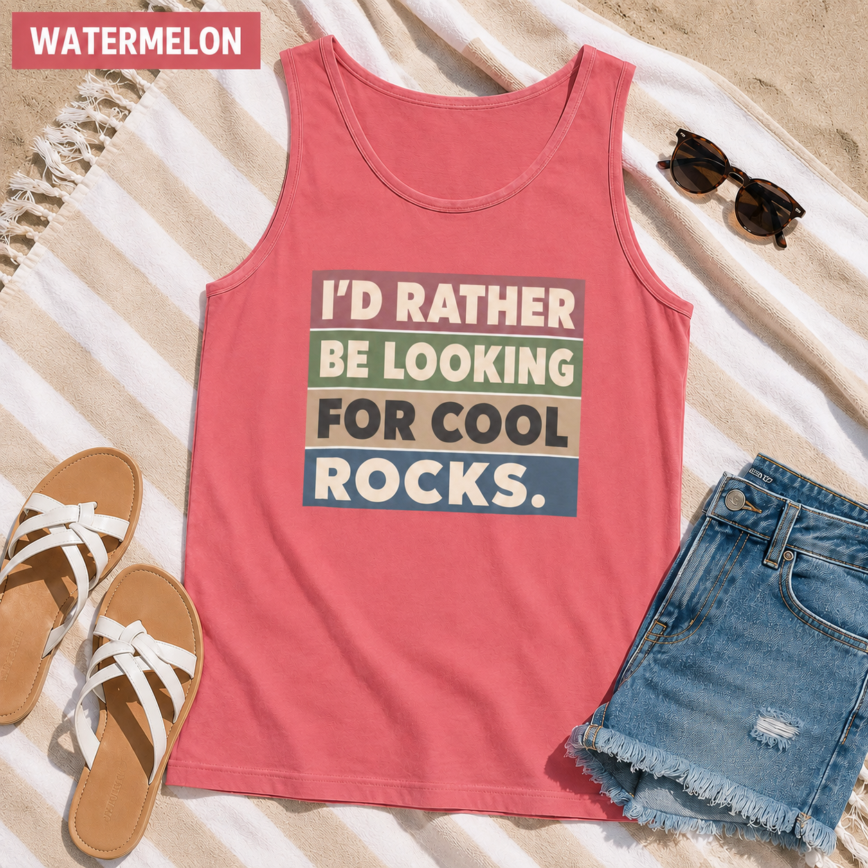 Cool Rocks Rockhounding Tank Top