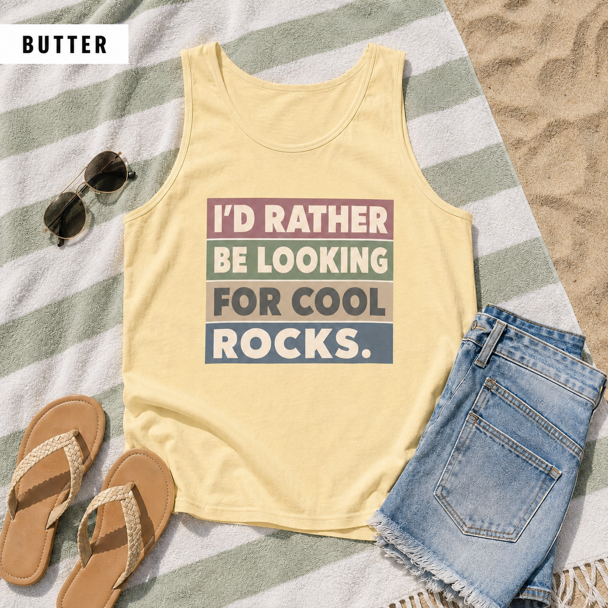 Cool Rocks Rockhounding Tank Top