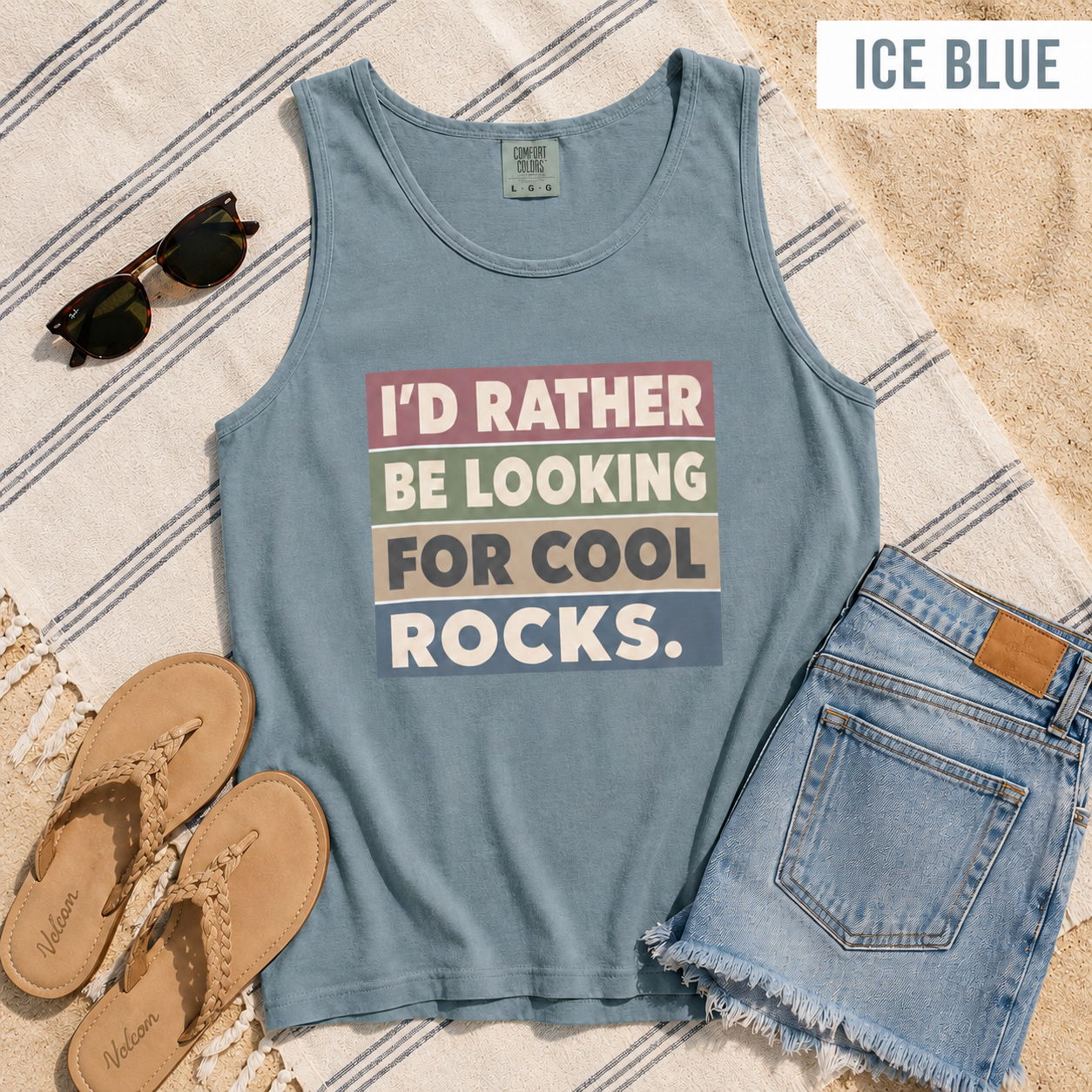 Cool Rocks Rockhounding Tank Top