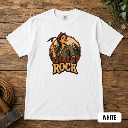 Rockhounding Retro Woman T-Shirt