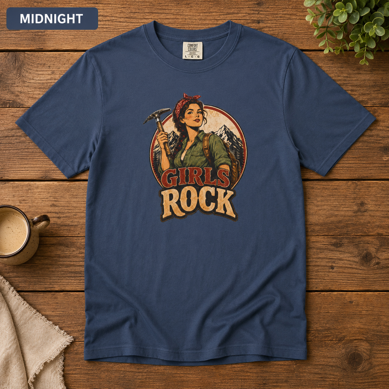 Rockhounding Retro Woman T-Shirt