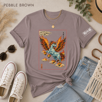 Mythical Pegasus Illustration Tee