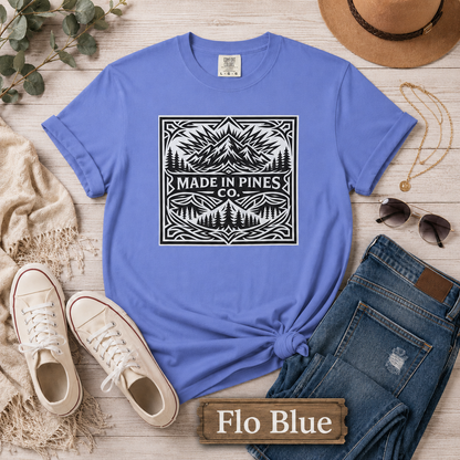Made in the Pines Co Tribal Badge T-shirt