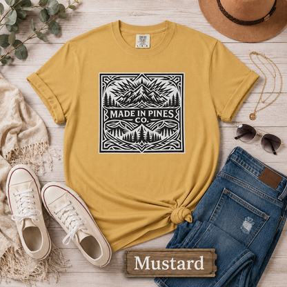Made in the Pines Co Tribal Badge T-shirt