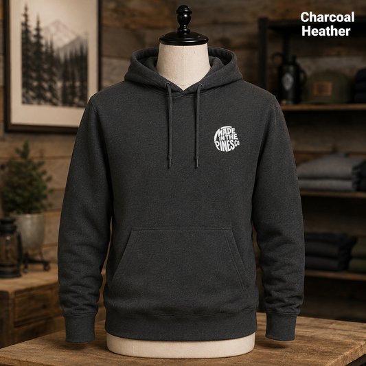 Waterfall Hike Hoodie — Nature Lover Forest Graphic Hoodie