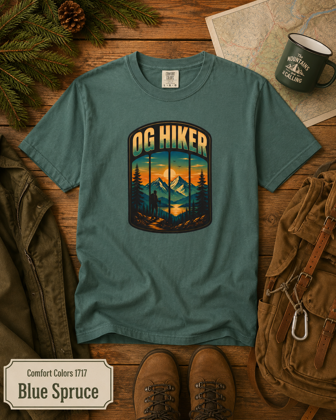 OG Hiker T-Shirt — Vintage Outdoor Trail Tee