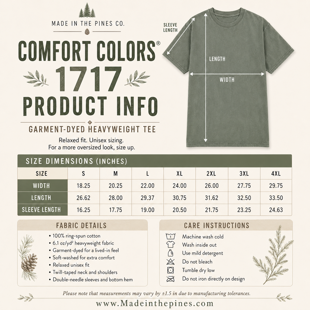 Bigfoot Hammock Camping Comfort Colors 1717 T-Shirt, Sasquatch PNW Hiking Shirt, Outdoorsy Mountain Cabin Tee