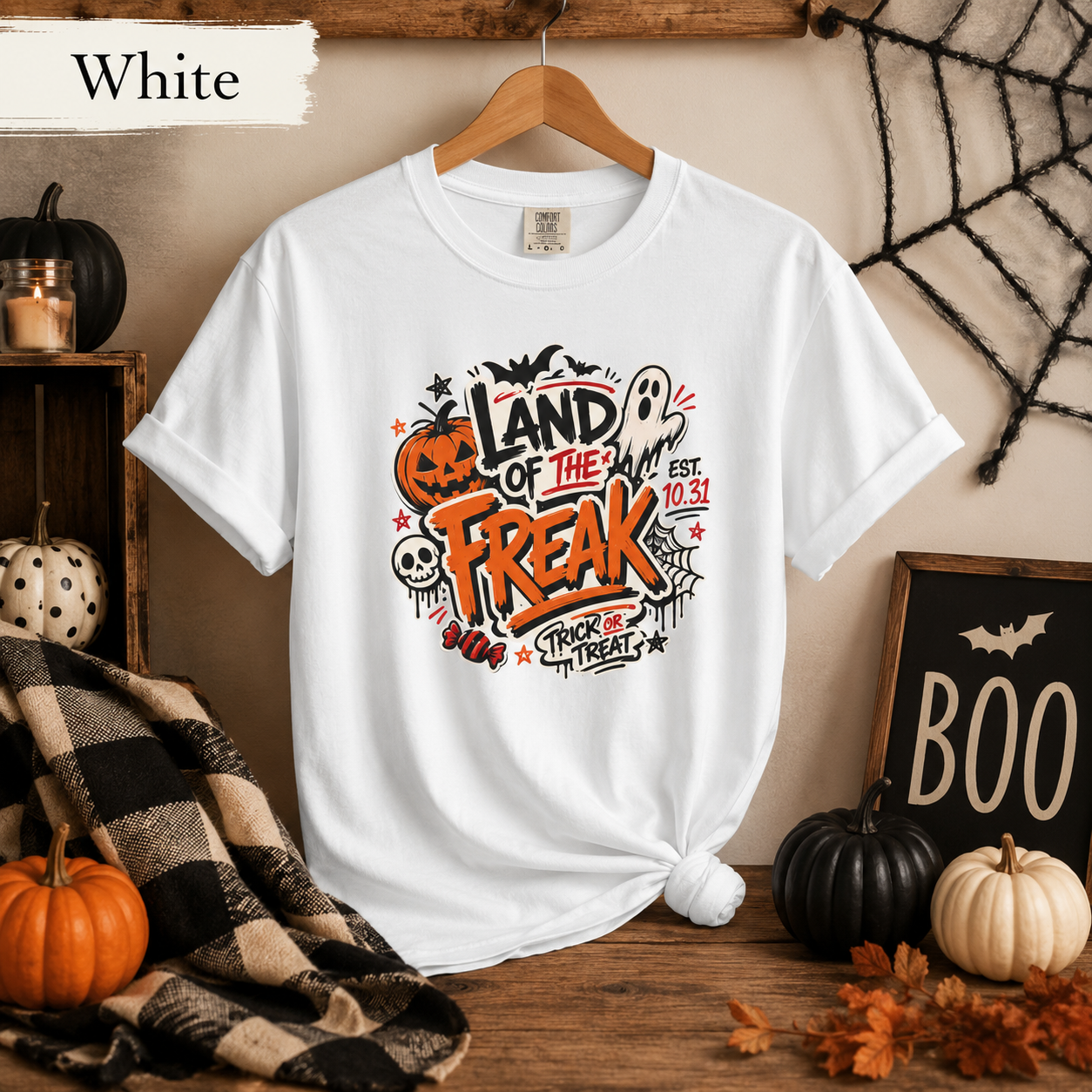 Land of the Freak Halloween T-Shirt