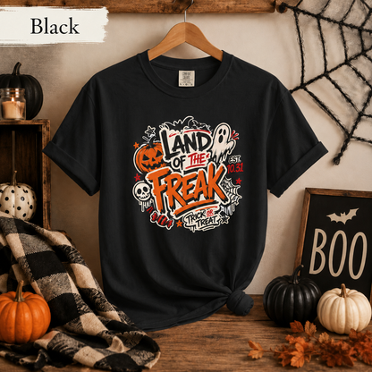 Land of the Freak Halloween T-Shirt