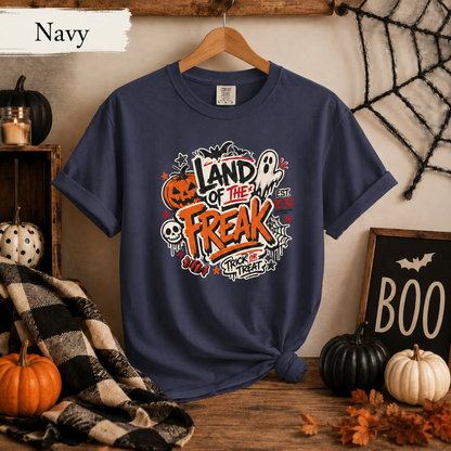 Land of the Freak Halloween T-Shirt