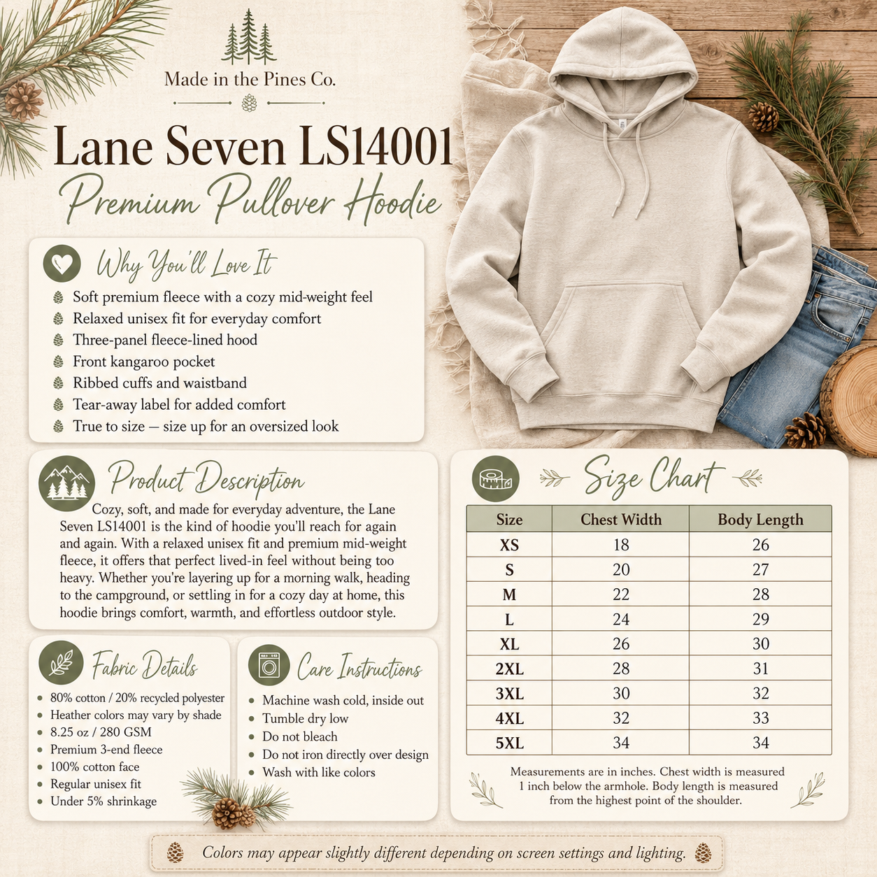 Fleece Hoodie - Bonfire Society Hoodie