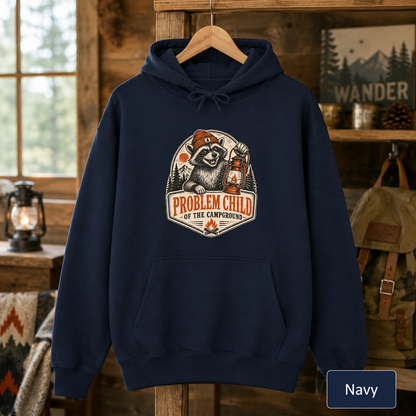 Problem Child of the Campground Hoodie